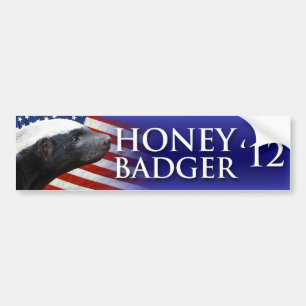 Honey Badger 2012 Bumper Sticker