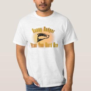 Honey Badger Bites You Hard Bro T-Shirt