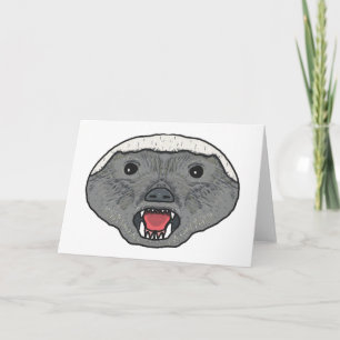 Honey Badger Card
