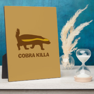 Honey Badger Cobra Killa Plaque