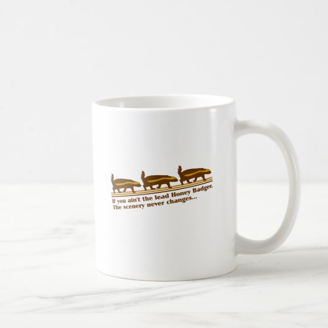 Honey Badger Coffee Mug (Right)