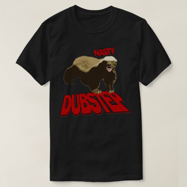Honey badger dont give a sht T-Shirt (Design Front)