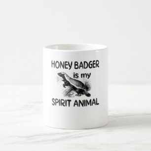 Honey Badger Gifts Animal Honey Badger Lover Coffee Mug