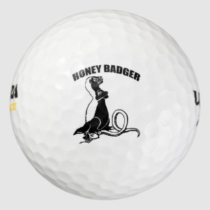 Honey badger golf balls