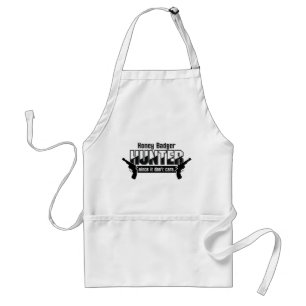 Honey Badger Hunter apron - choose style & color