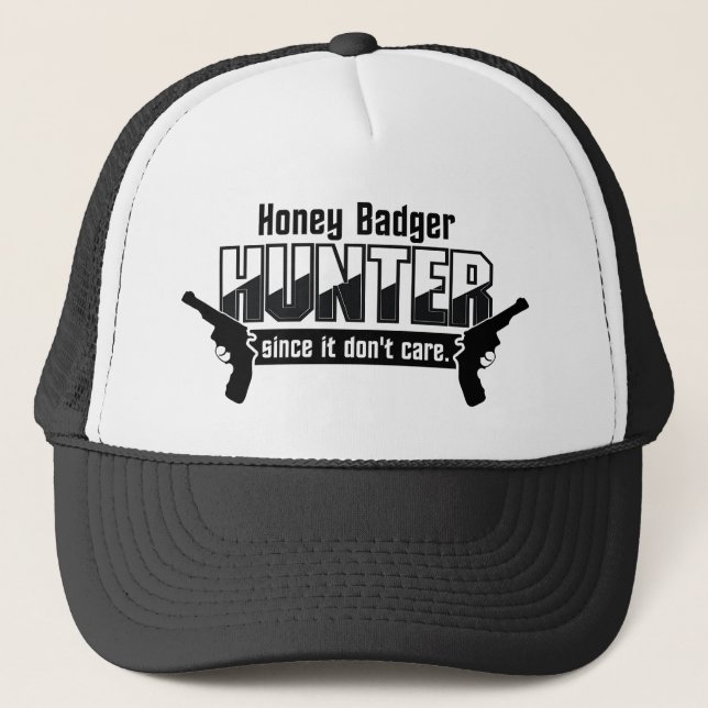 Honey Badger Hunter casquette (Devant)