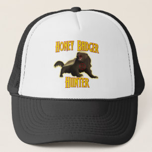 Honey Badger Hunter Trucker Hat