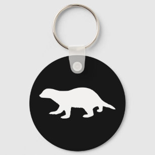 Honey Badger Keychain