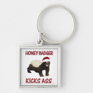 Honey Badger Kicks... Keychain
