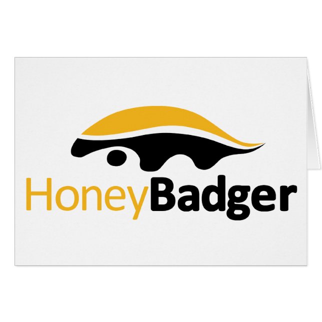Honey Badger Logo (Front Horizontal)