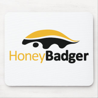 Honey Badger Logo Mouse Pad