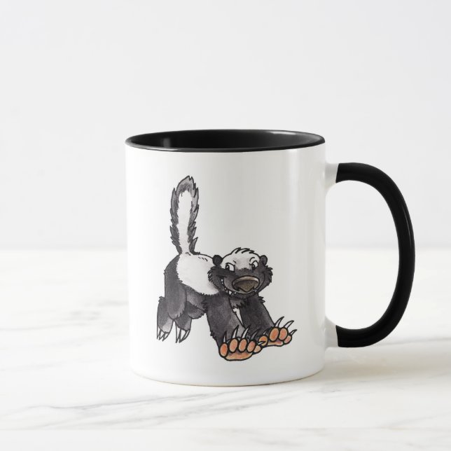 Honey Badger Mug (Right)