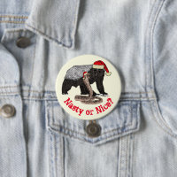 Honey Badger Snake Funny Festive Santa Quote