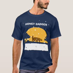 honey badger snow T-Shirt