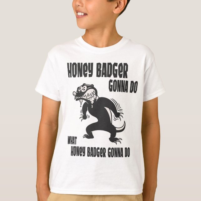 Honey Badger T-Shirt (Front)