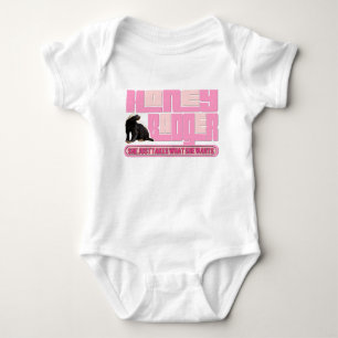 Honey Badger Takes What SHE Wants Baby Bodysuit