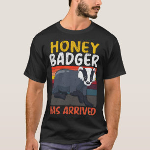 Honey Badger  Wildlife Animal Ratel  4 T-Shirt