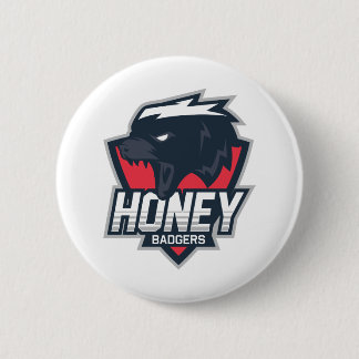 Honey Badgers 2 Inch Round Button