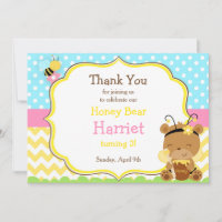 Honey Bear and Bumble Bee Birthday Party