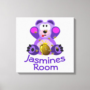 Honey Bear Canvas Print