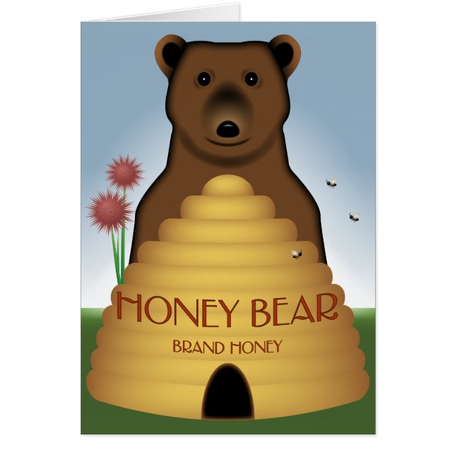Honey Bear Card (Front)