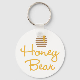 Honey Bear Keychain