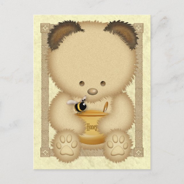 Honey Bear Postcard (Front)