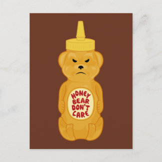 Honey Bear Postcard