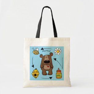 Honey Bear- The Recycler Tote Bag
