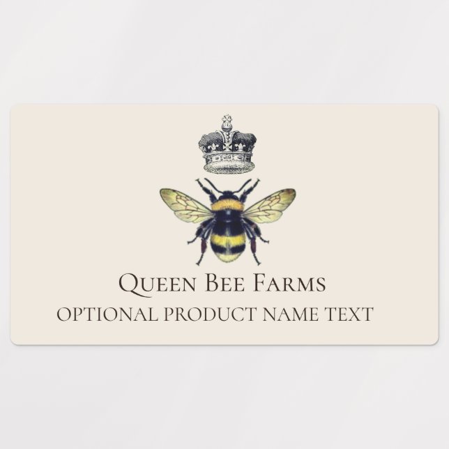 Honey Bee Apiary Labels (Design 3)