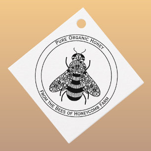 Honey Bee Apiary Product or Price Tags