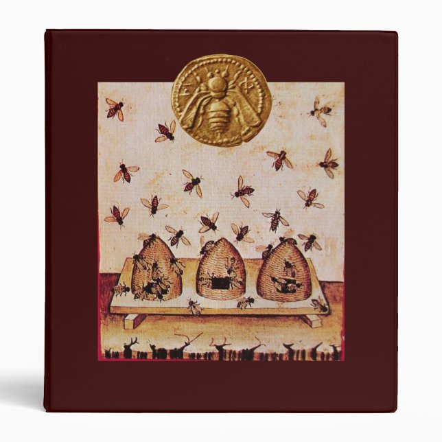 HONEY BEE ,BEEKEEPER APIARIST BINDER (Front)