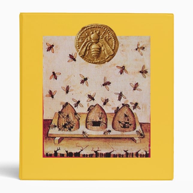 HONEY BEE ,BEEKEEPER APIARIST BINDER (Front)