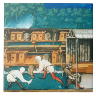 HONEY BEE / BEEKEEPER BEEKEEPING MONOGRAM TILE