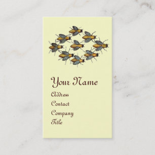 HONEY BEE ,BEEKEEPER /beekeeping supplies Business Card