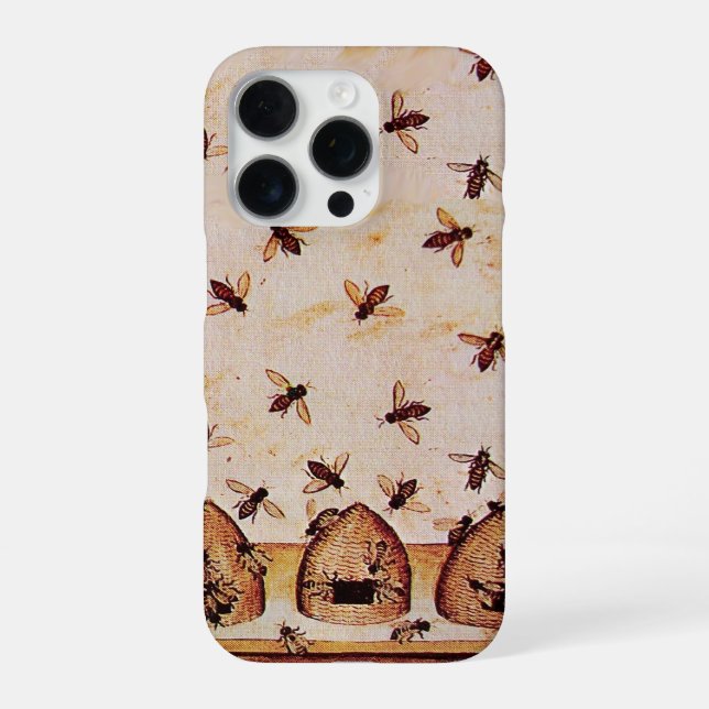 HONEY BEE ,BEEKEEPER iPhone CASE (Back)