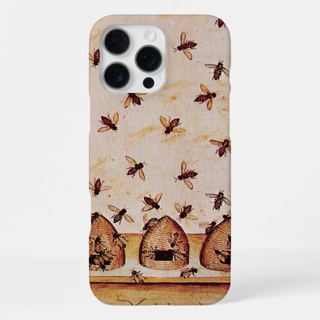 HONEY BEE ,BEEKEEPER iPhone CASE (Back)