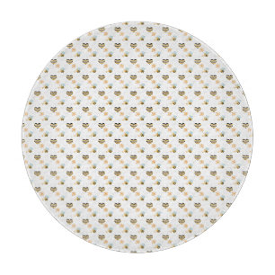 Honey Bee & Beekeeper Nature Lover’s Cutting Board