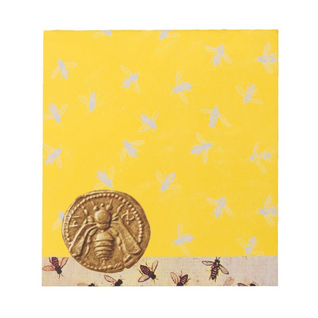 HONEY BEE ,BEEKEEPER NOTEPAD (Front)