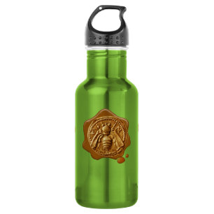 HONEY BEE ,BEEKEEPER,WAX SEAL 532 ML WATER BOTTLE