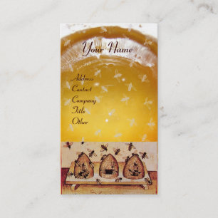 HONEY BEE ,BEEKEEPING,BEEKEEPER APIARIST BUSINESS CARD