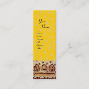 HONEY BEE ,BEEKEEPING,BEEKEEPER APIARIST MINI BUSINESS CARD