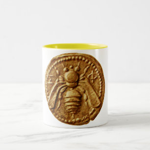 HONEY BEE / BEEKEEPING BEEKEEPER APIARIST Two-Tone COFFEE MUG
