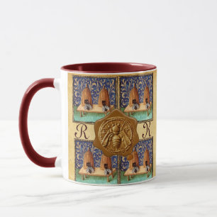 HONEY BEE BEEKEEPING BEEKEEPER APIARIST WAX SEAL MUG