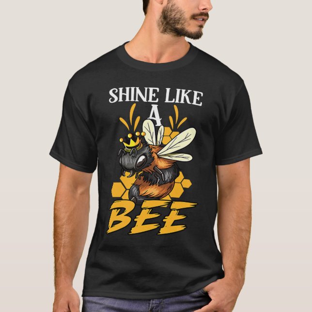 Honey Bee Beekeeping Beekeeper Honeybee Apiary Api T-Shirt (Front)