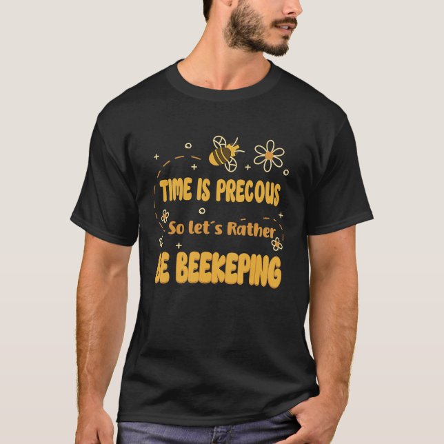 Honey Bee Beekeeping Beekeeper Honeybee Apiary Api T-Shirt (Front)