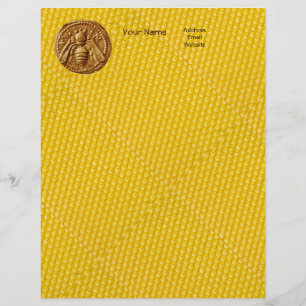 HONEY BEE ,BEEKEEPING LETTERHEAD