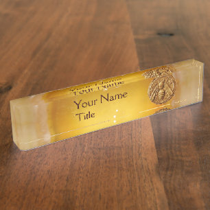 HONEY BEE, BEEKEPER, BEEKEEPING SUPPLIES NAMEPLATE