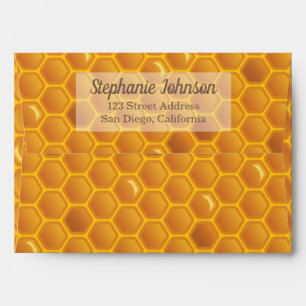 Honey Bee Birthday Envelope