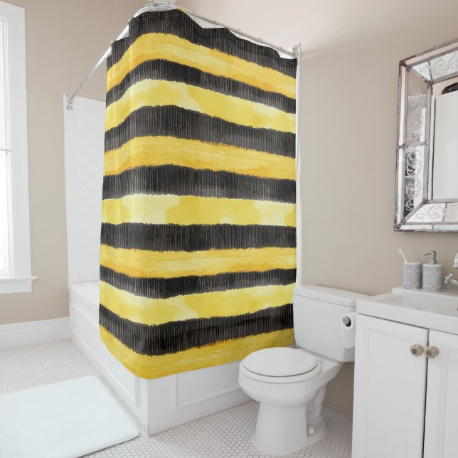 Honey Bee Black Gold Yellow Christmas (In Situ)